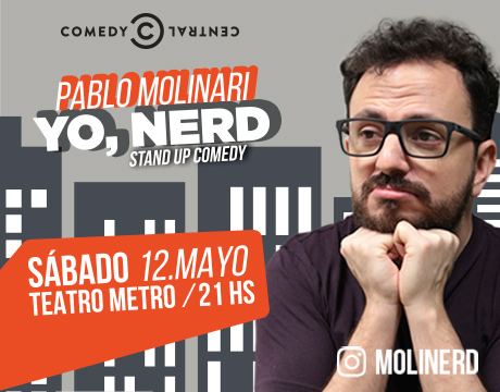 Pablo Molinari: Humor con ciencia y tecnología